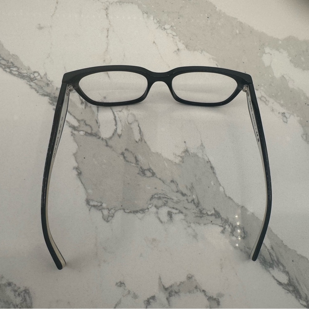 Prada Black Eyeglass Frames - Picture 6 of 7